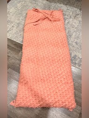 Coral Textured Down Feathered  Sleeping Mat for Floor